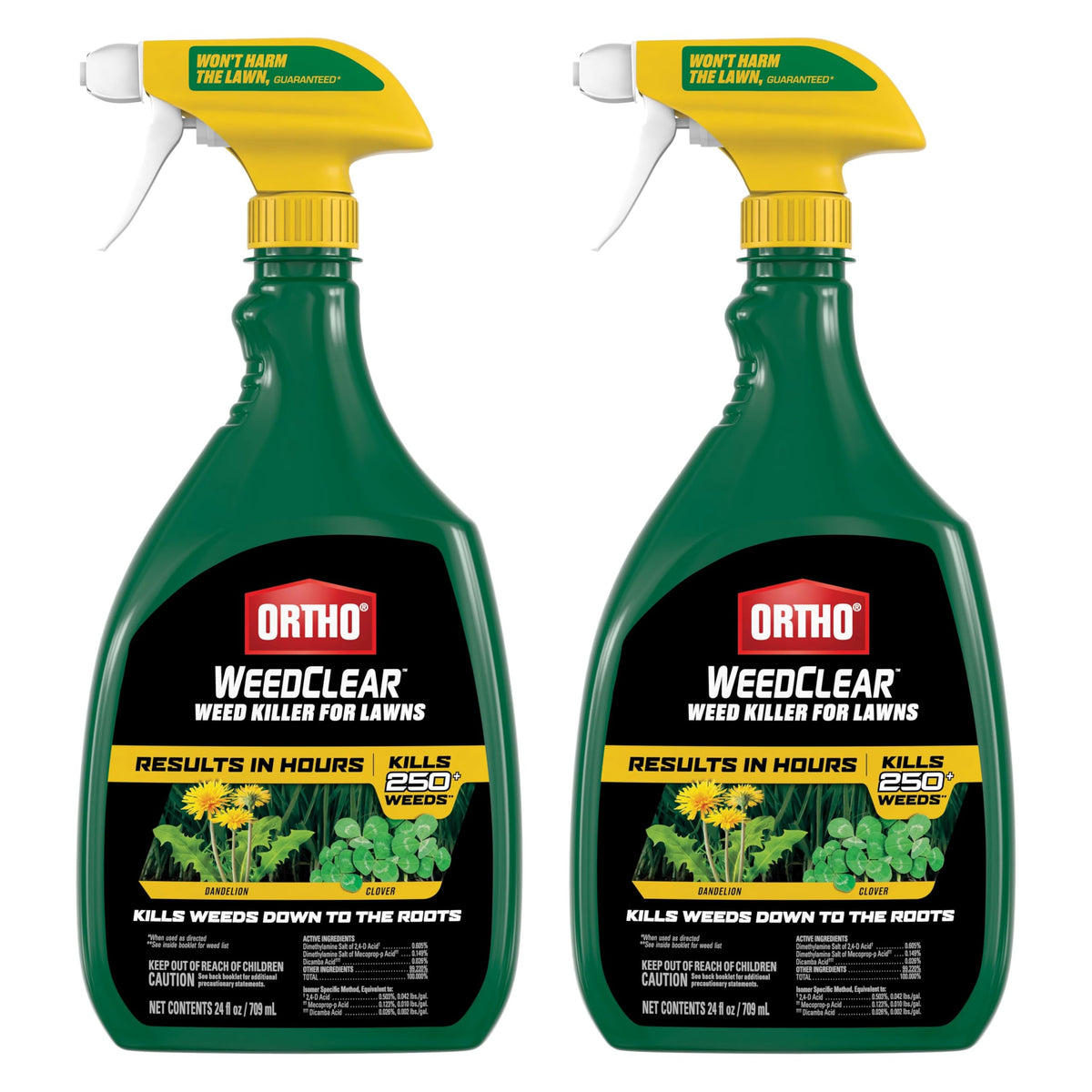 Ortho WeedClear Weed Killer for Lawns 24 fl. oz. front view