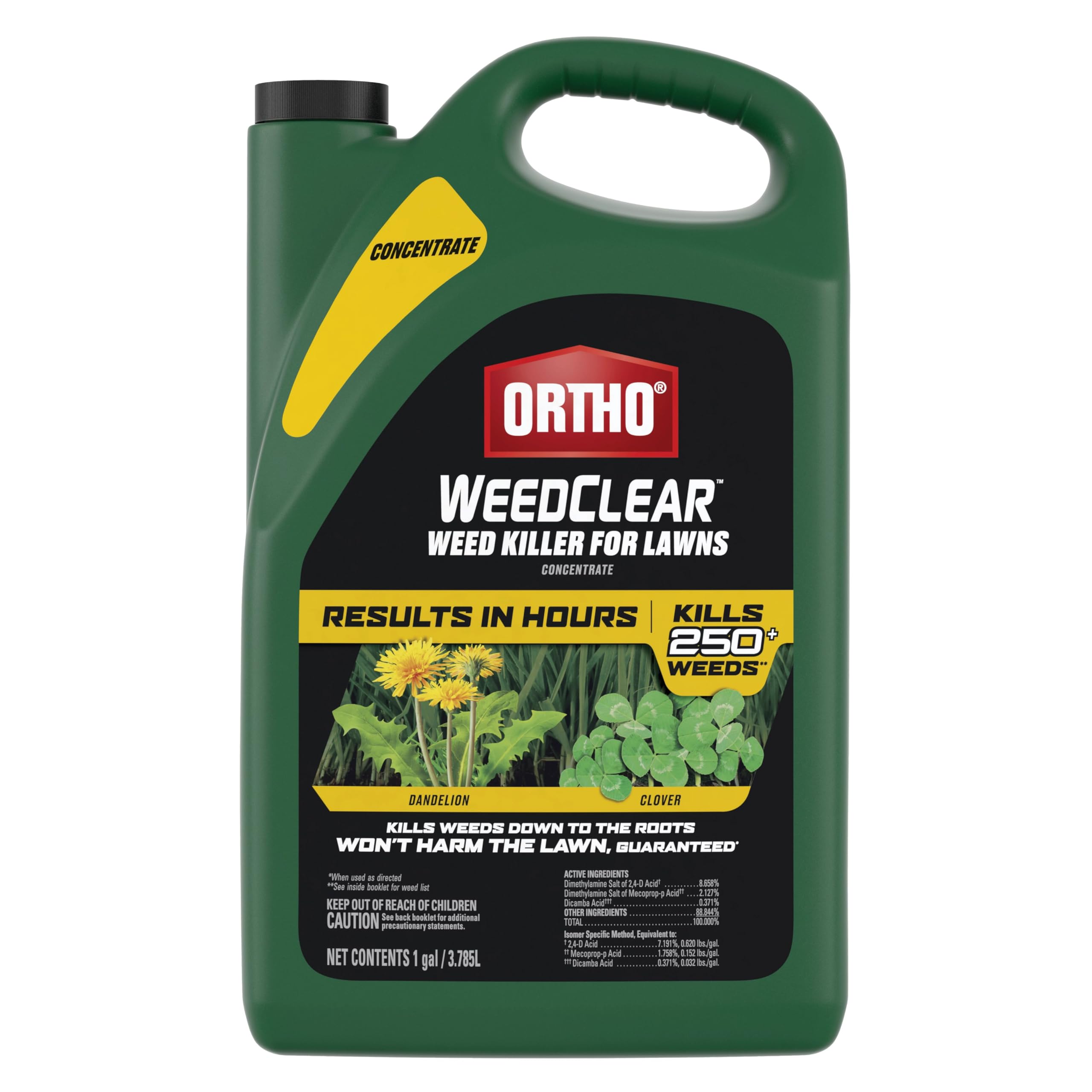Ortho WeedClear Weed Killer for Lawns Concentrate 1 gal. front view