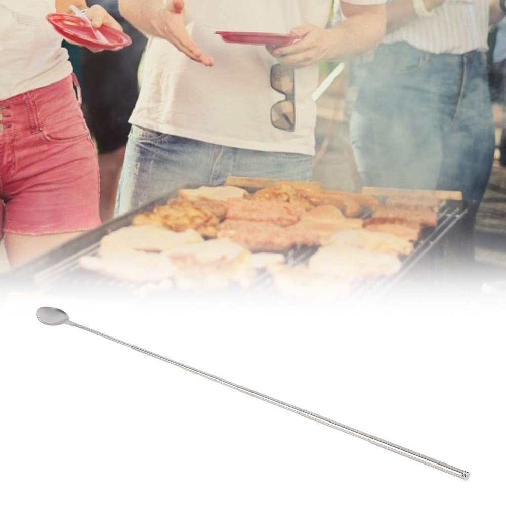 ORULA Extendable Spoon extended length showing adjustable feature