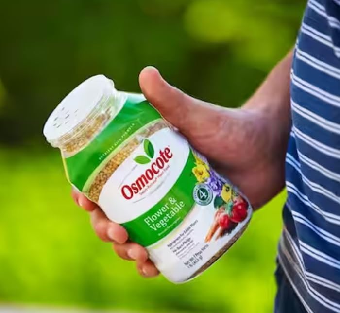 Osmocote Plant Food 1 lb pack with label details