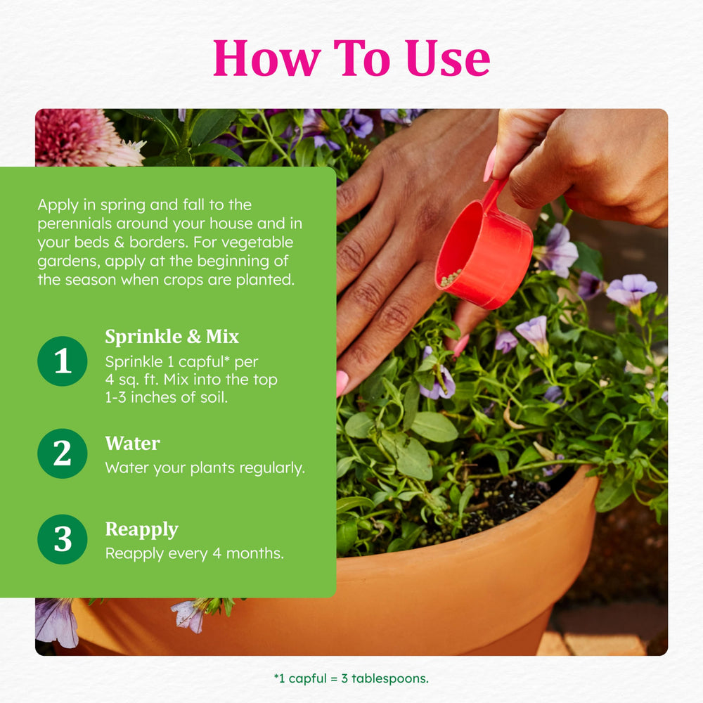 Osmocote Smart-Release Plant Food Plus for indoor plants