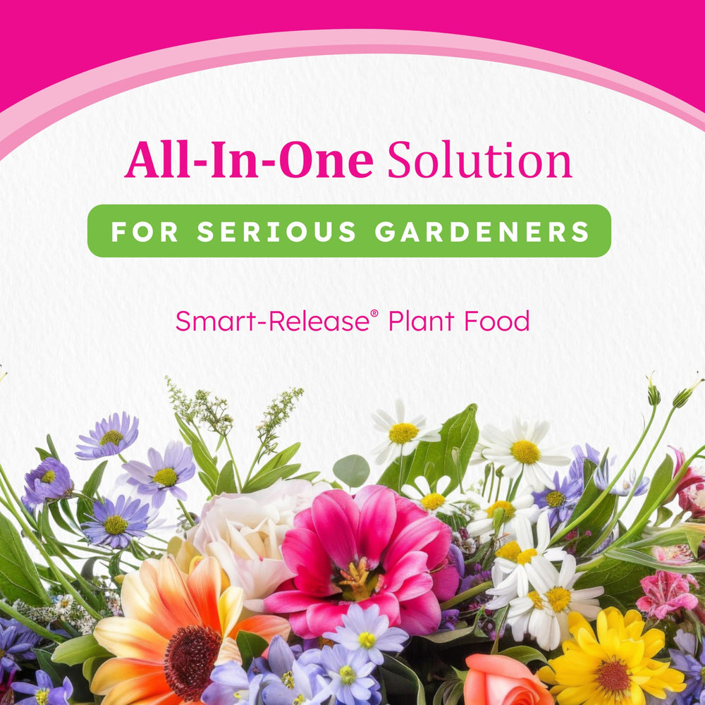 Osmocote Smart-Release Plant Food Plus granules close-up