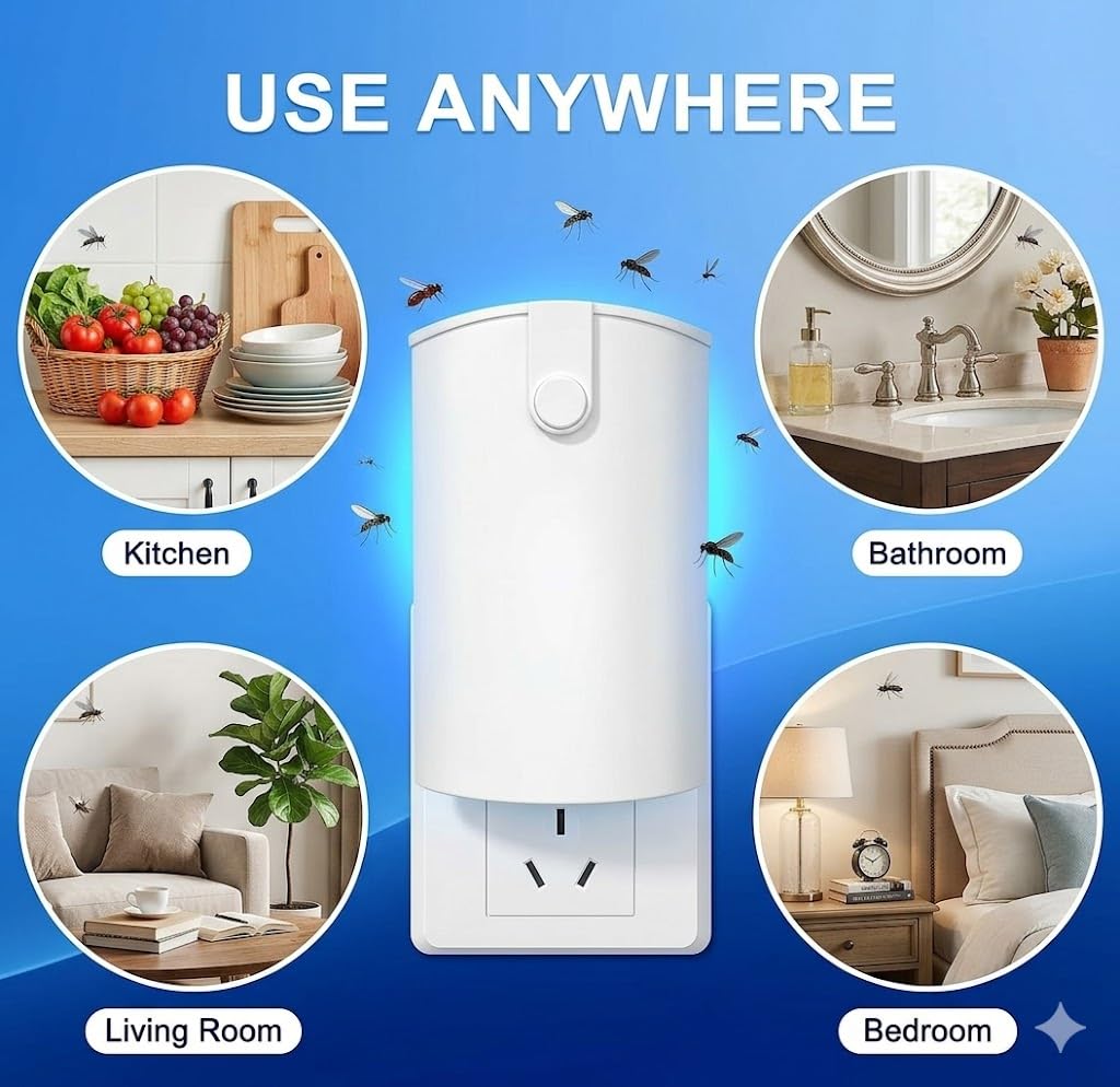 osvdo Flying Insect Trap showing adhesive pad replacement