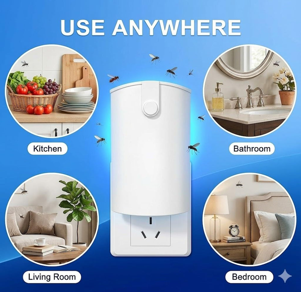 osvdo Flying Insect Trap showing adhesive pad replacement