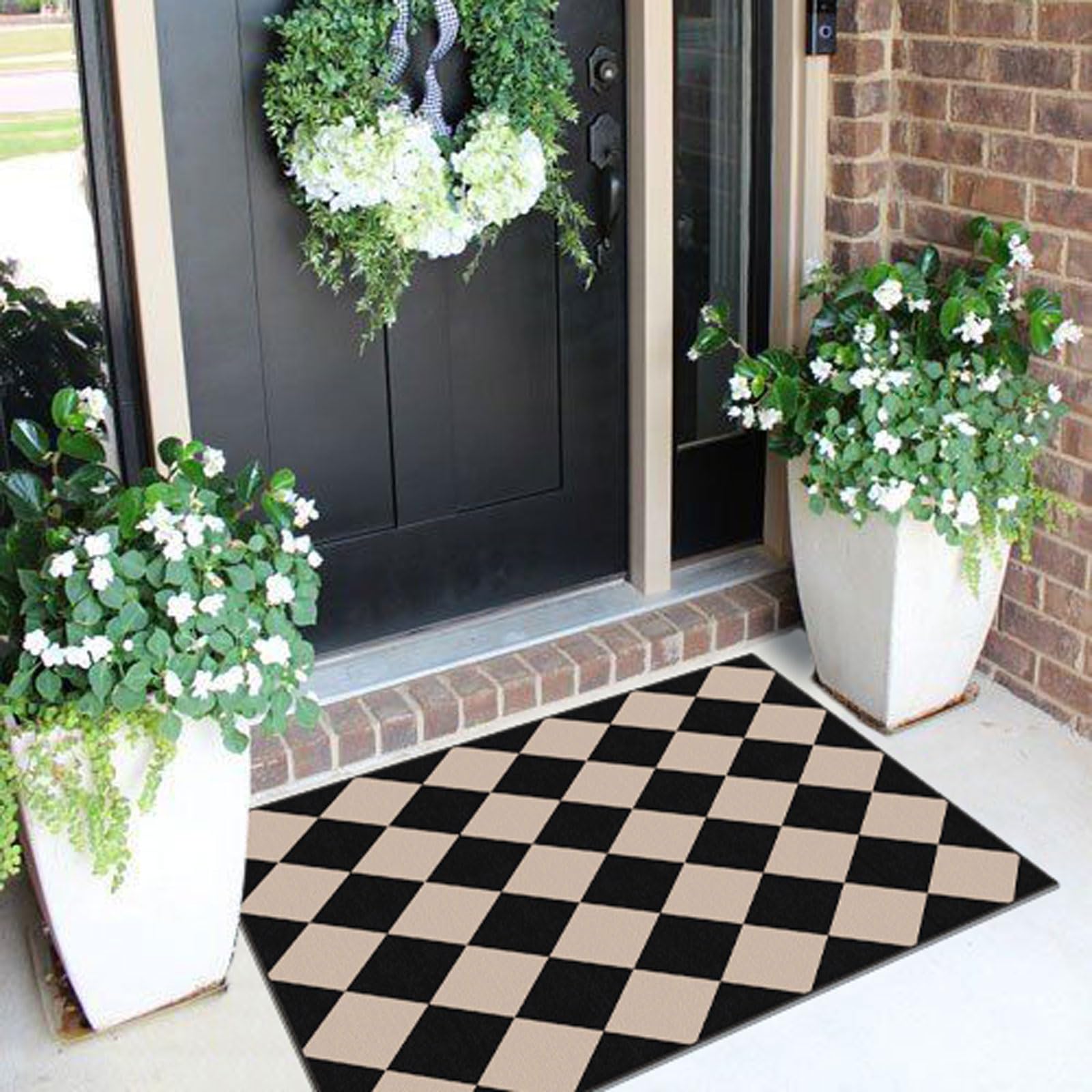 Othilic door mat air drying flat in the shade