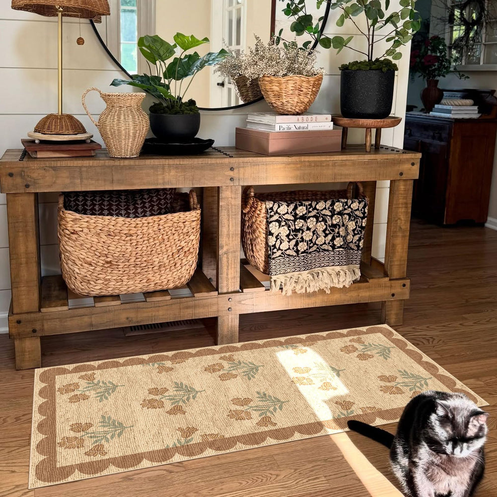 Othilic Door Mat displayed on a porch