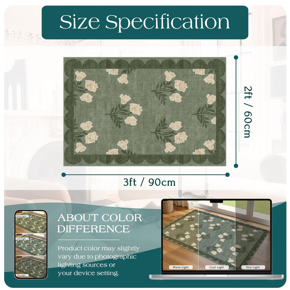Othilic door mat folded for shipping with temporary creases