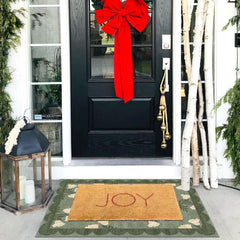 Othilic door mat in a front porch setting
