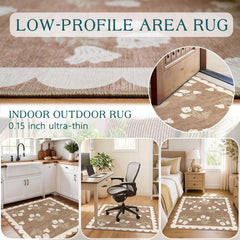 Othilic rug in a kitchen setting, showcasing its design