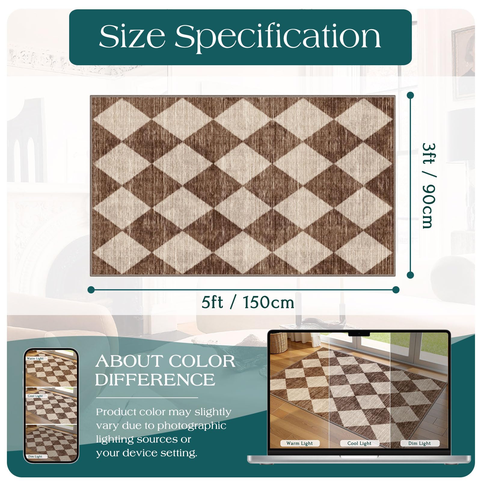 Othilic Rug in a rustic outdoor setting