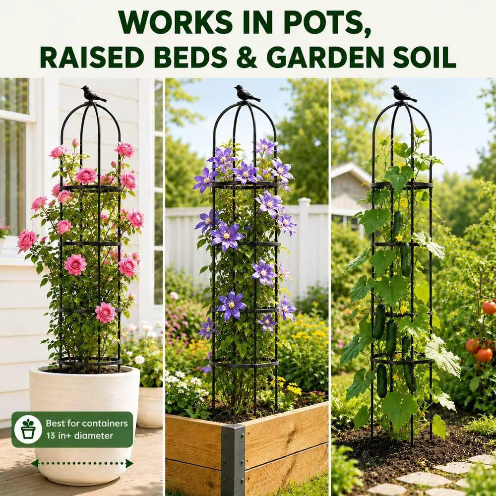 OTOSUNNY trellis packaging and dimensions