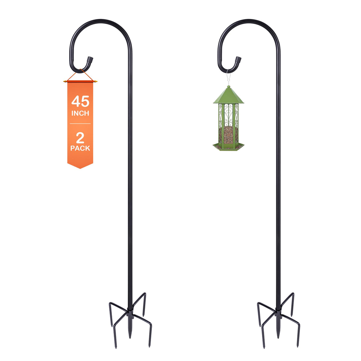 Ottsuls 45 inch heavy duty shepherds hook front view