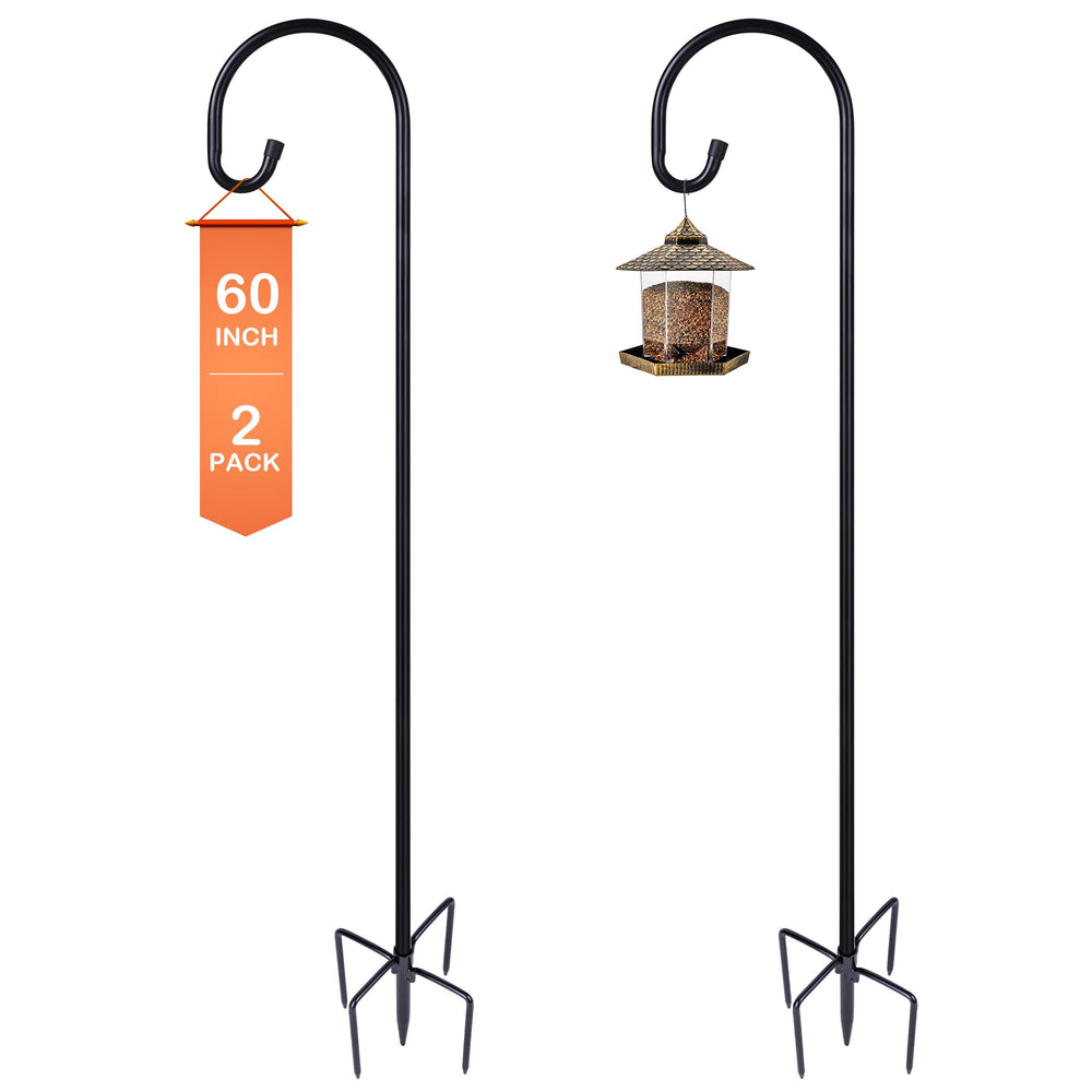 Ottsuls Adjustable Shepherd Hook 60 Inch in black