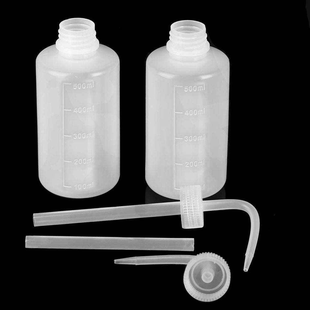 Oubest watering bottle showing visible water scale