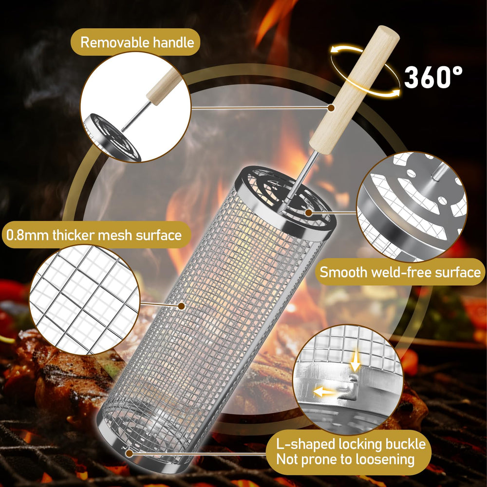 Oungelark Grill Basket packed for storage