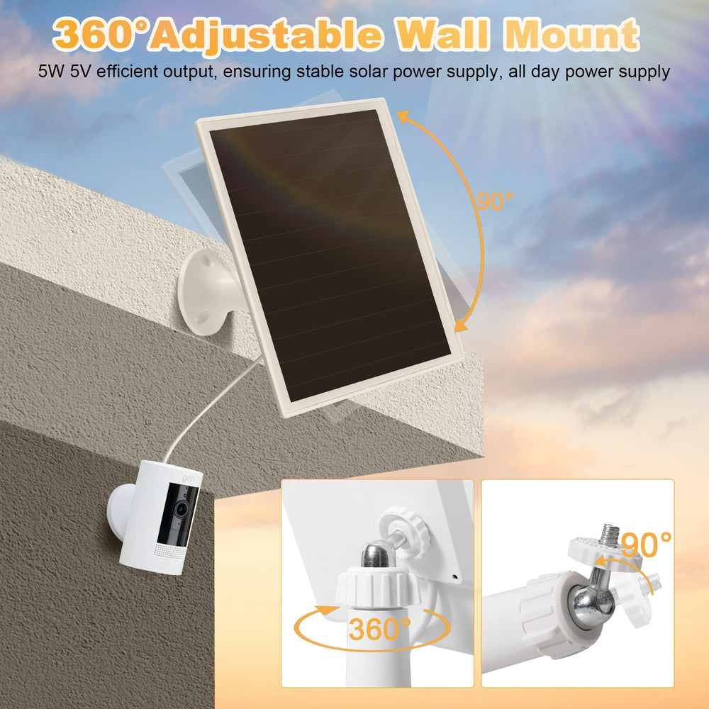 OuOudoit Solar Panel Charger packaging front
