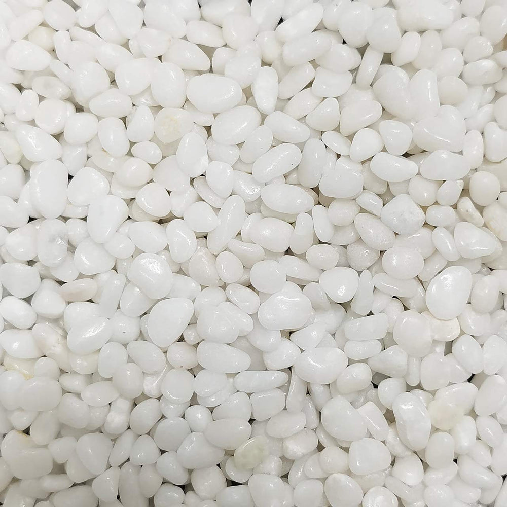 OUPENG pebbles in decorative glass jar