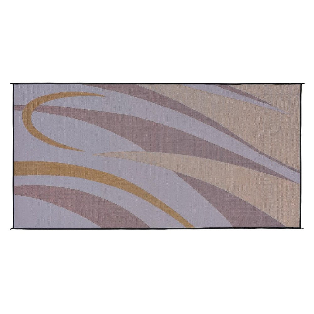 Outdoor picnic scene with Stylish Camping patio mat