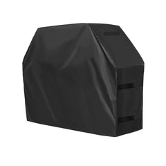 OutdoorLines BBQ Grill Cover black front view 58L x 24W x 44H inches