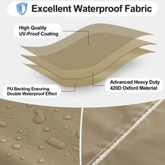 OutdoorLines BBQ Grill Cover camel model details