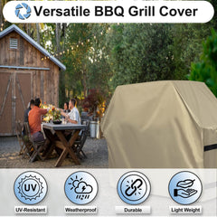 OutdoorLines BBQ Grill Cover camel model with storage bag
