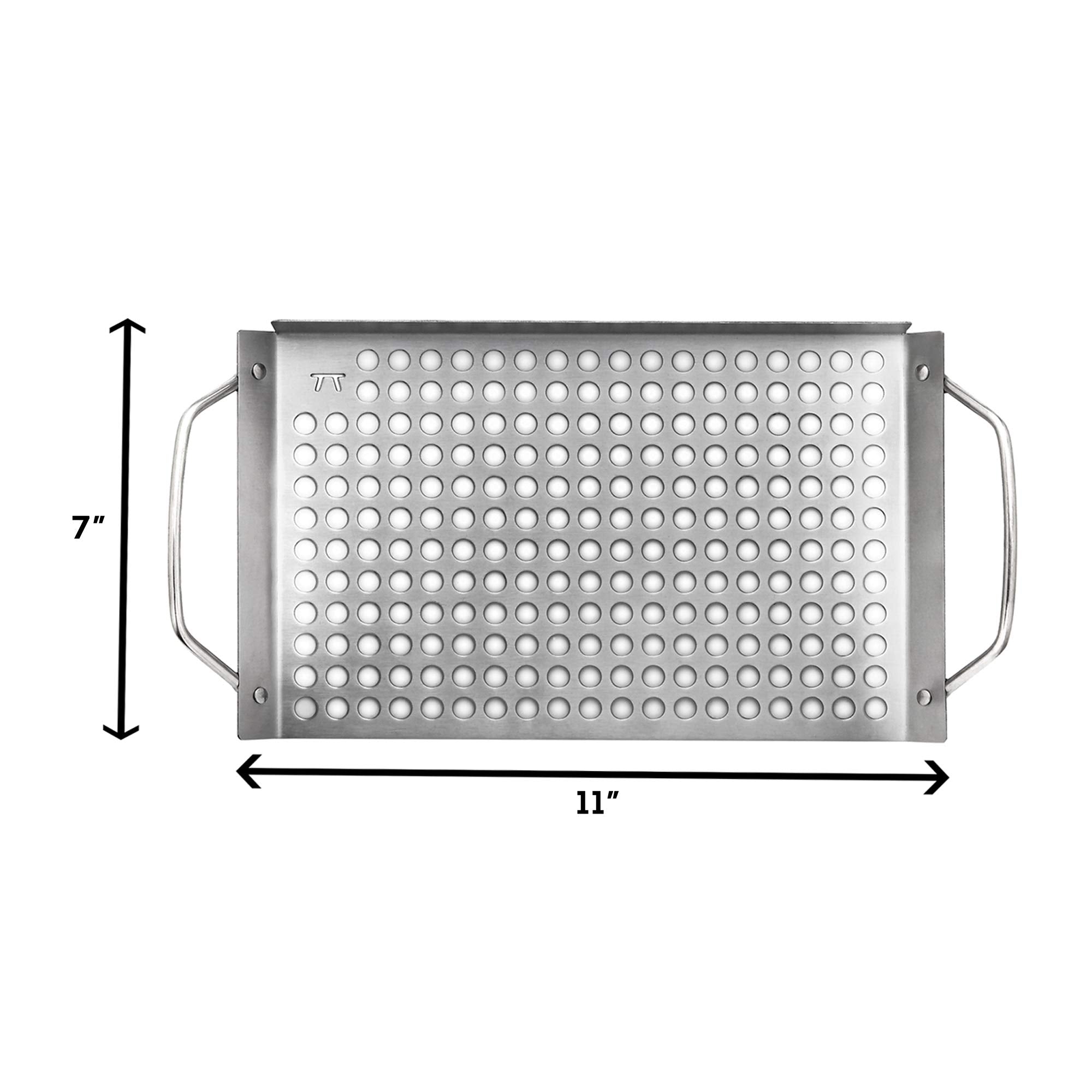 Outset Grill Topper 11" x 7" with vegetables