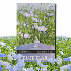 Outsidepride Blue Flax Seeds packet front view