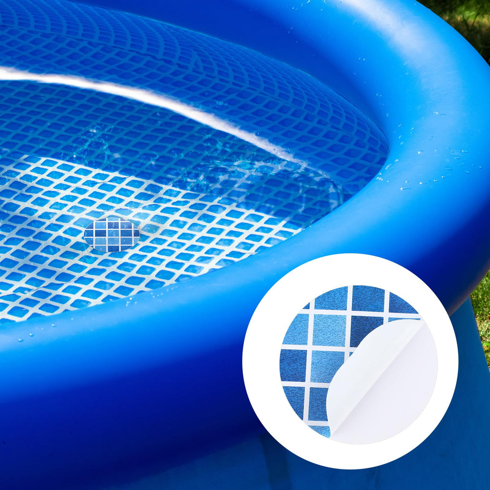 Outus patches blended into pool water