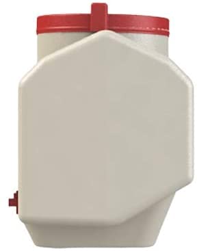 OverEZ Chicken Waterer placed on ground for easy access