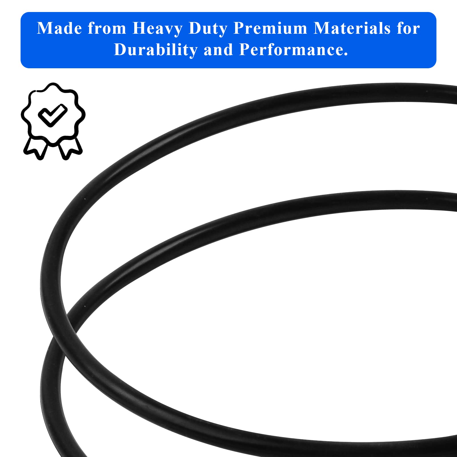 Overview of all components in the Shuisen gasket set