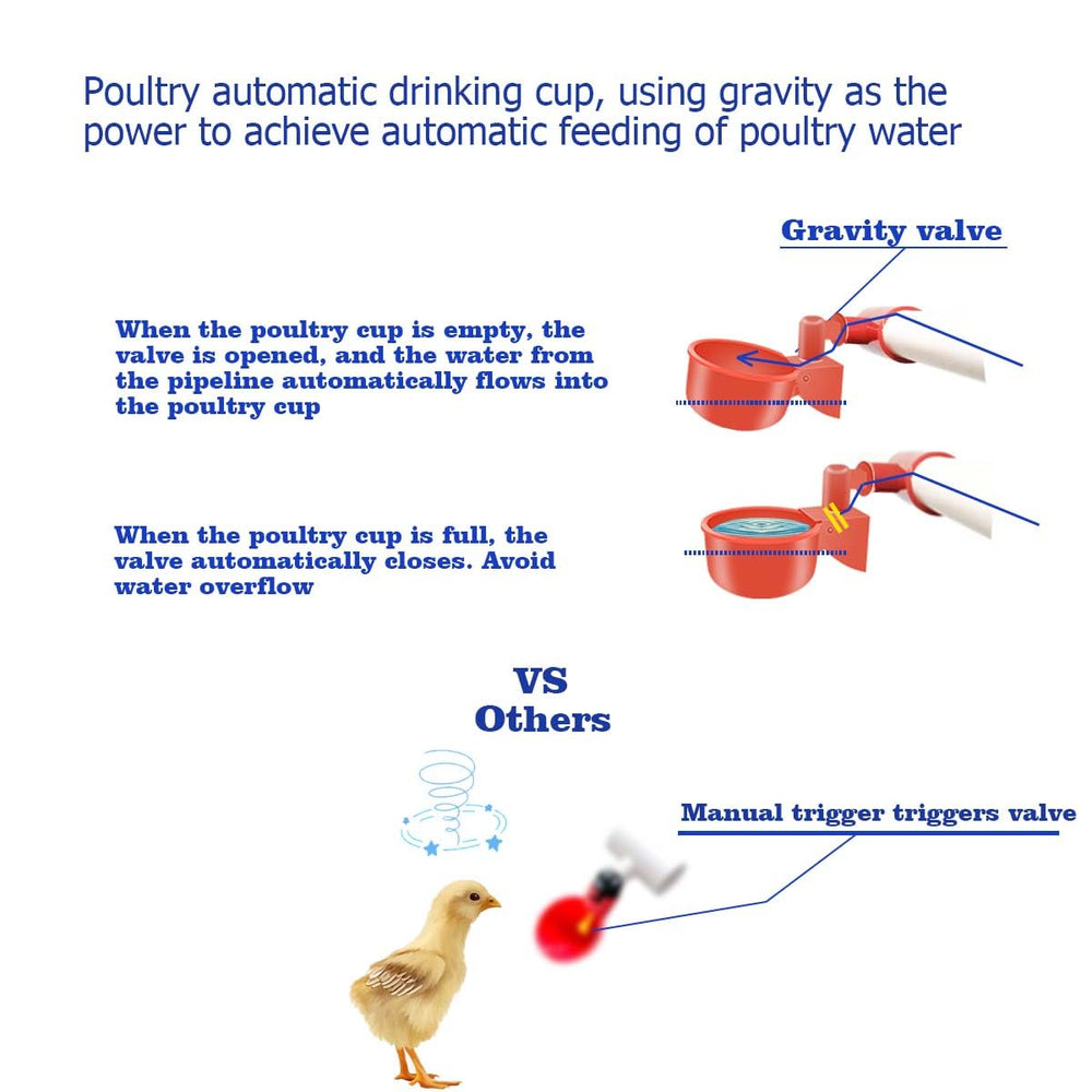 Overview of the complete pipeline chicken watering system