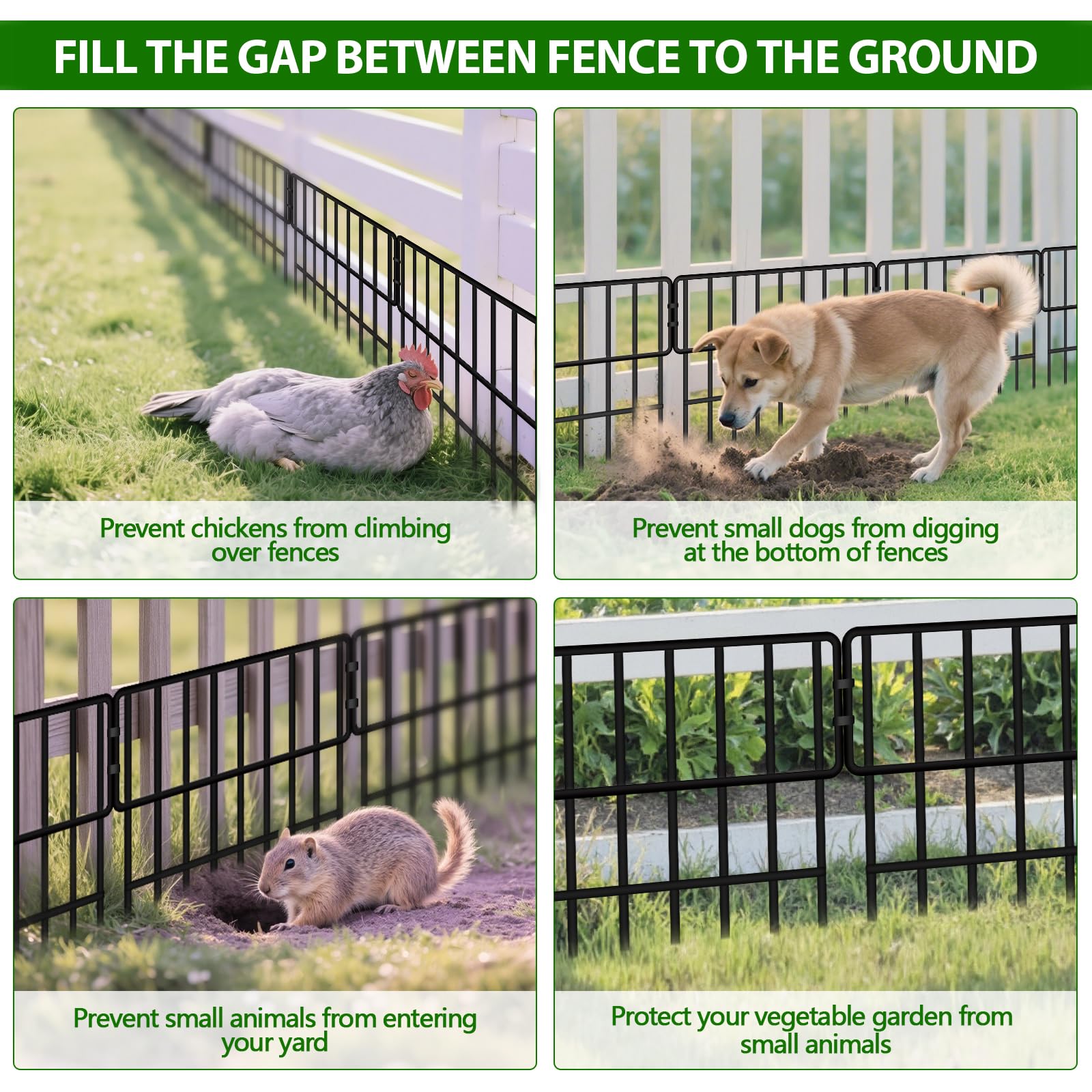 Overview of ULIOK Animal Barrier Fence panels layout