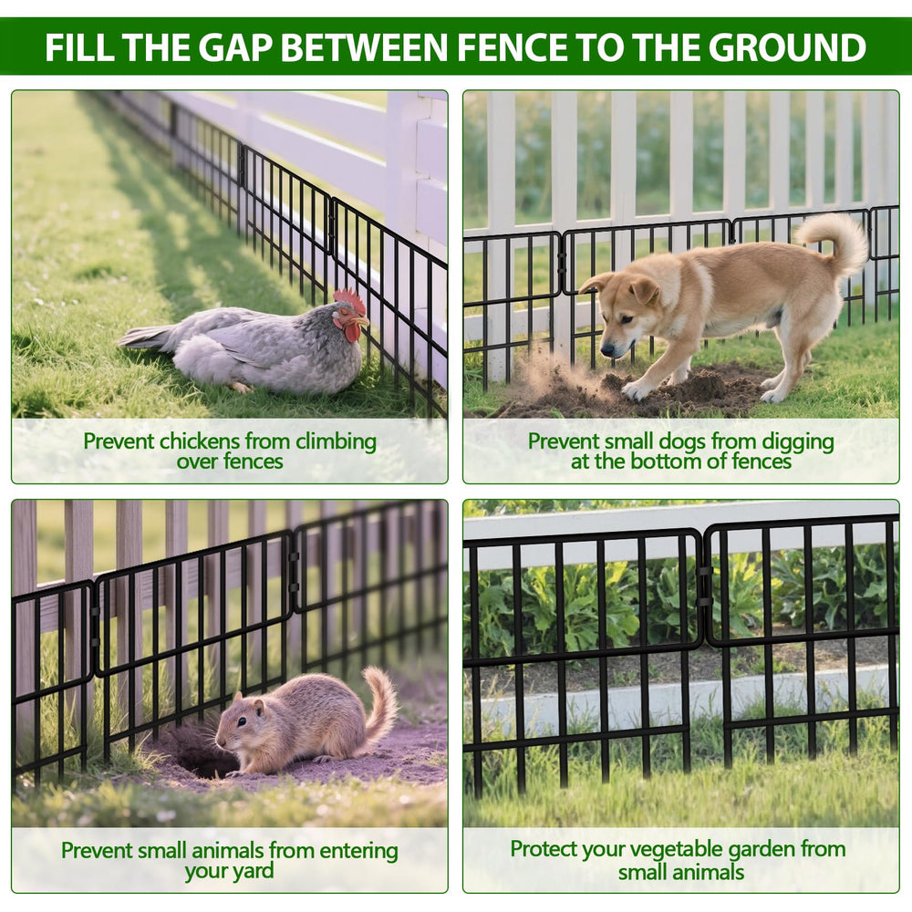 Overview of ULIOK Animal Barrier Fence panels layout