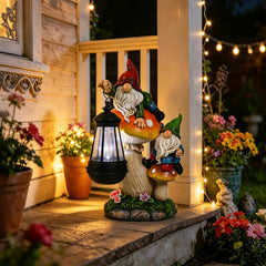 Ovewios Gnome Garden Decor detailed view of craftsmanship