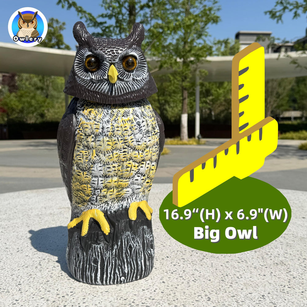 Owlery Solar Owl with USB charging cable