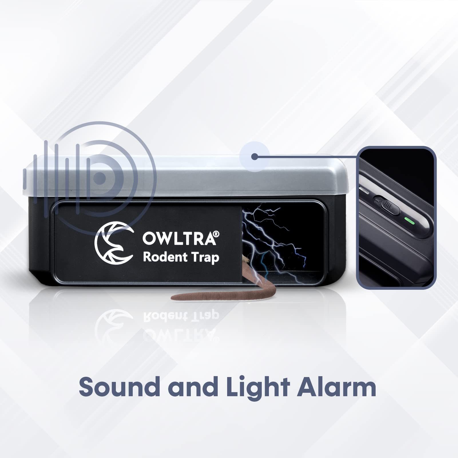 OWLTRA electric rodent trap dimensions and size