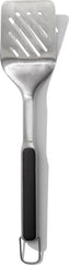 OXO Outdoor Grilling Turner front view with stainless steel finish