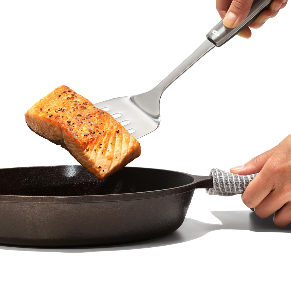 OXO Steel Cooking Turner packaging display