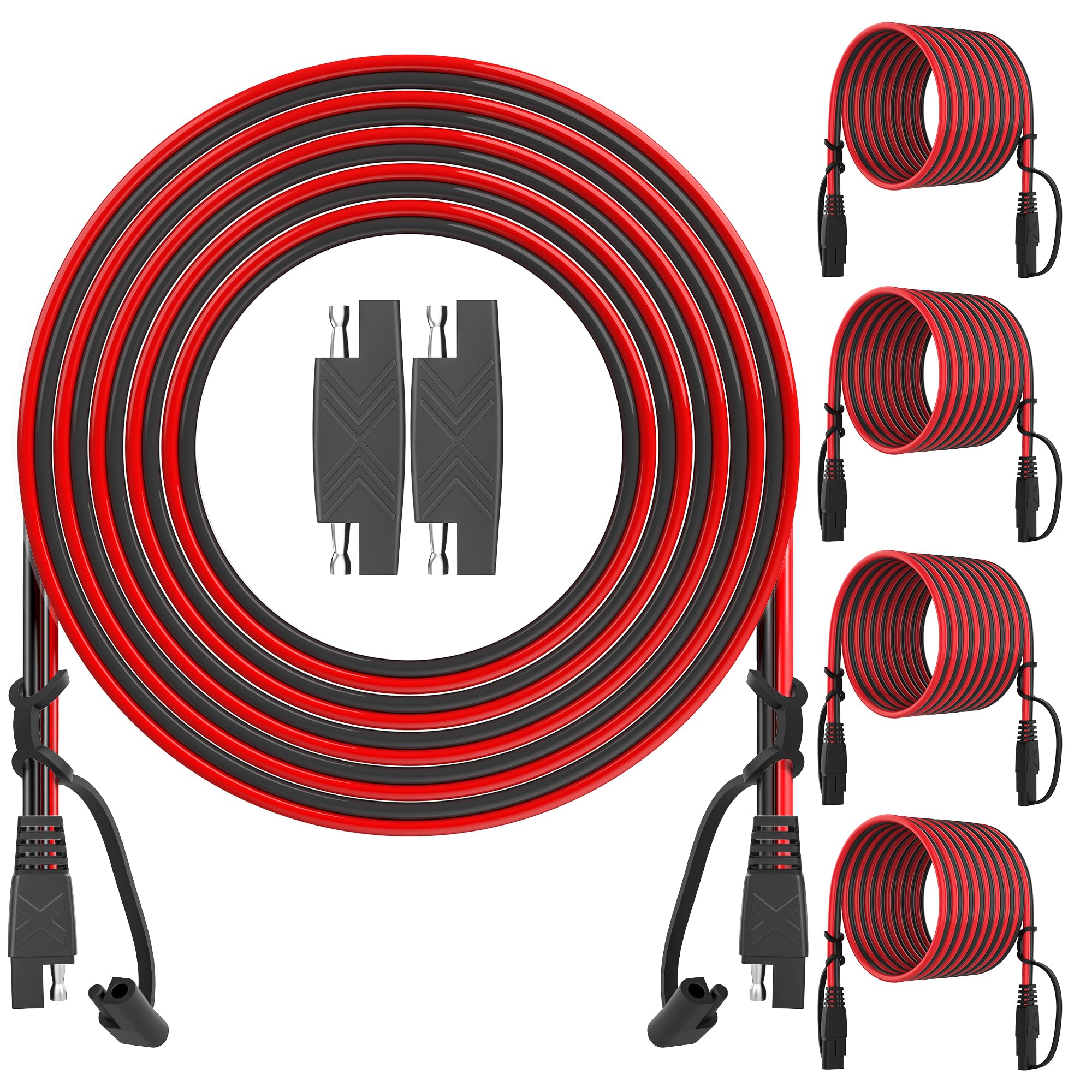 OYMSAE 25FT SAE extension cable pack with four cables