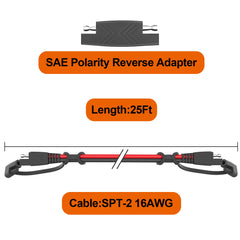 OYMSAE 25FT SAE Quick Disconnect Cable detailed view