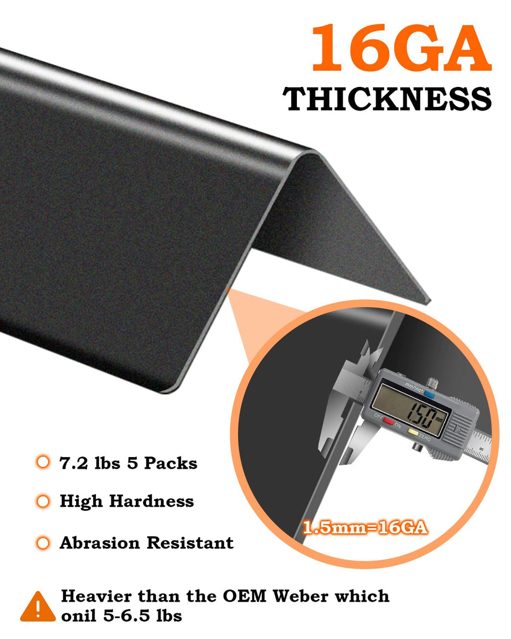 Paayox Flavorizer Bars 24.5 inch details and specifications