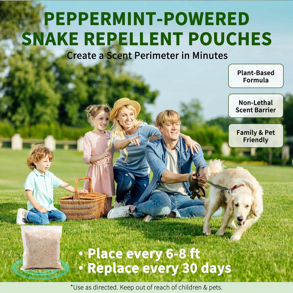 Pack of 10 Balancexlite Plus Snake Repellent balls for outdoor use