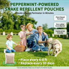 Pack of 10 Balancexlite Plus Snake Repellent balls for outdoor use