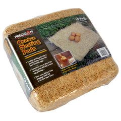 Pack of 10 PRECISION PET Chicken Nesting Pads in packaging