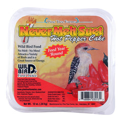 Pack of 12 Pine Tree Farms Hot Pepper Suet Cakes on display