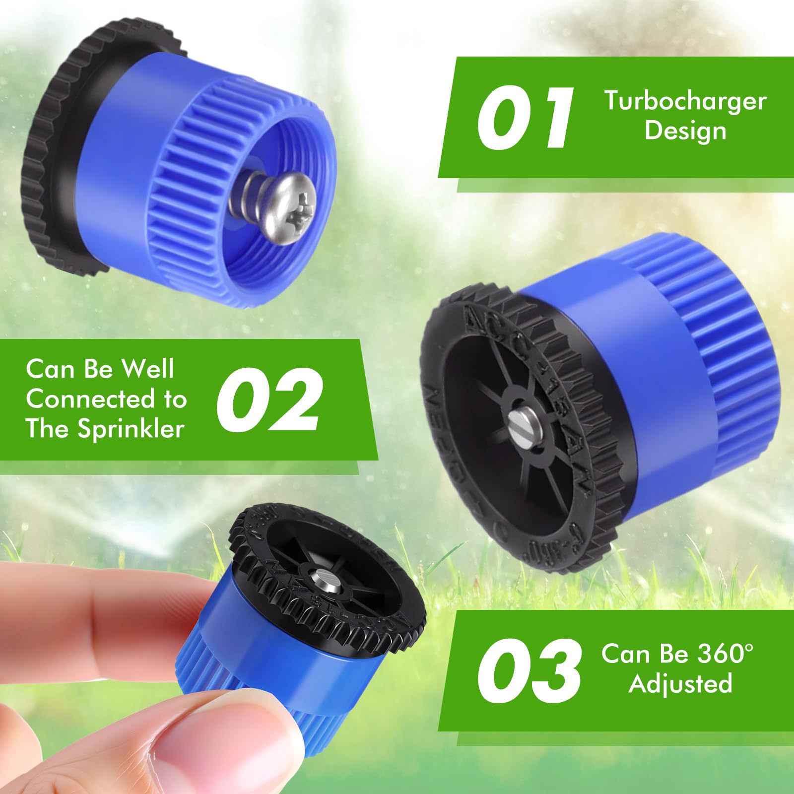 Pack of 16 Honoson Sprinkler Heads displayed