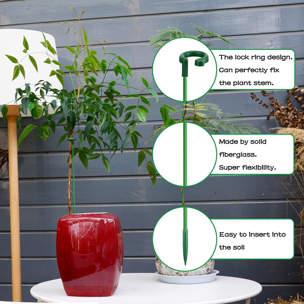 Pack of 16 SupKing Invisible Plant Sticks on display