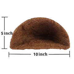 Pack of 2 FDGARDEN coconut fiber liners in brown