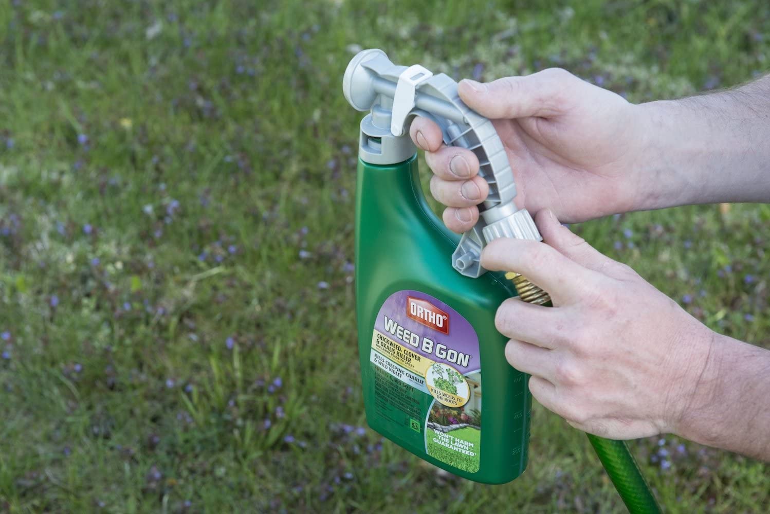 Pack of 2 Ortho Weed B Gon Chickweed Killer bottles