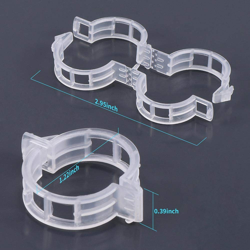 Pack of 200 GSINODRS garden clips for climbing plants